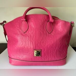Dooney & Bourke Strawberry Pink Cross-Body Bag